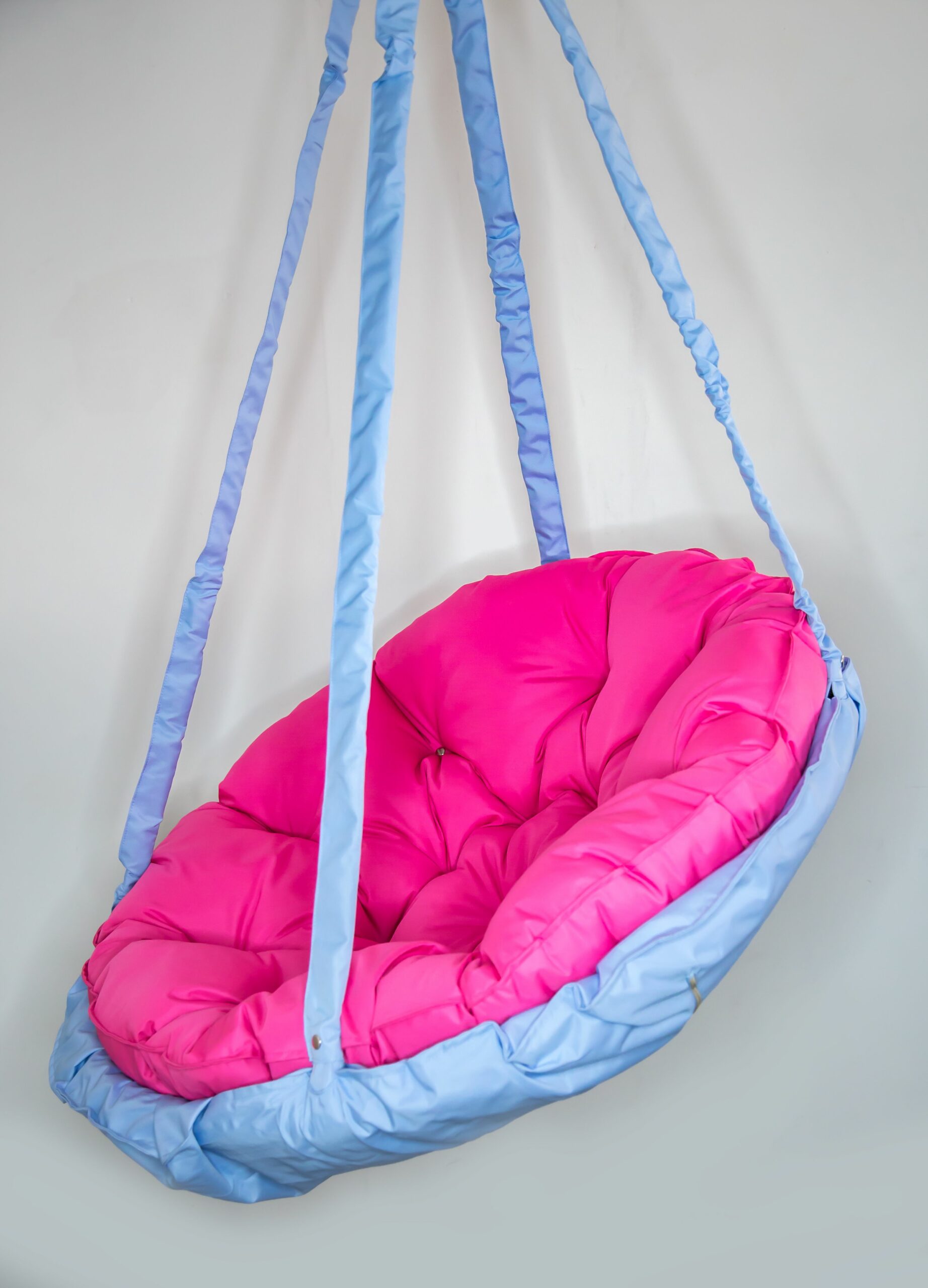 КРЕСЛО-ГАМАК круглое color Pink-Blue