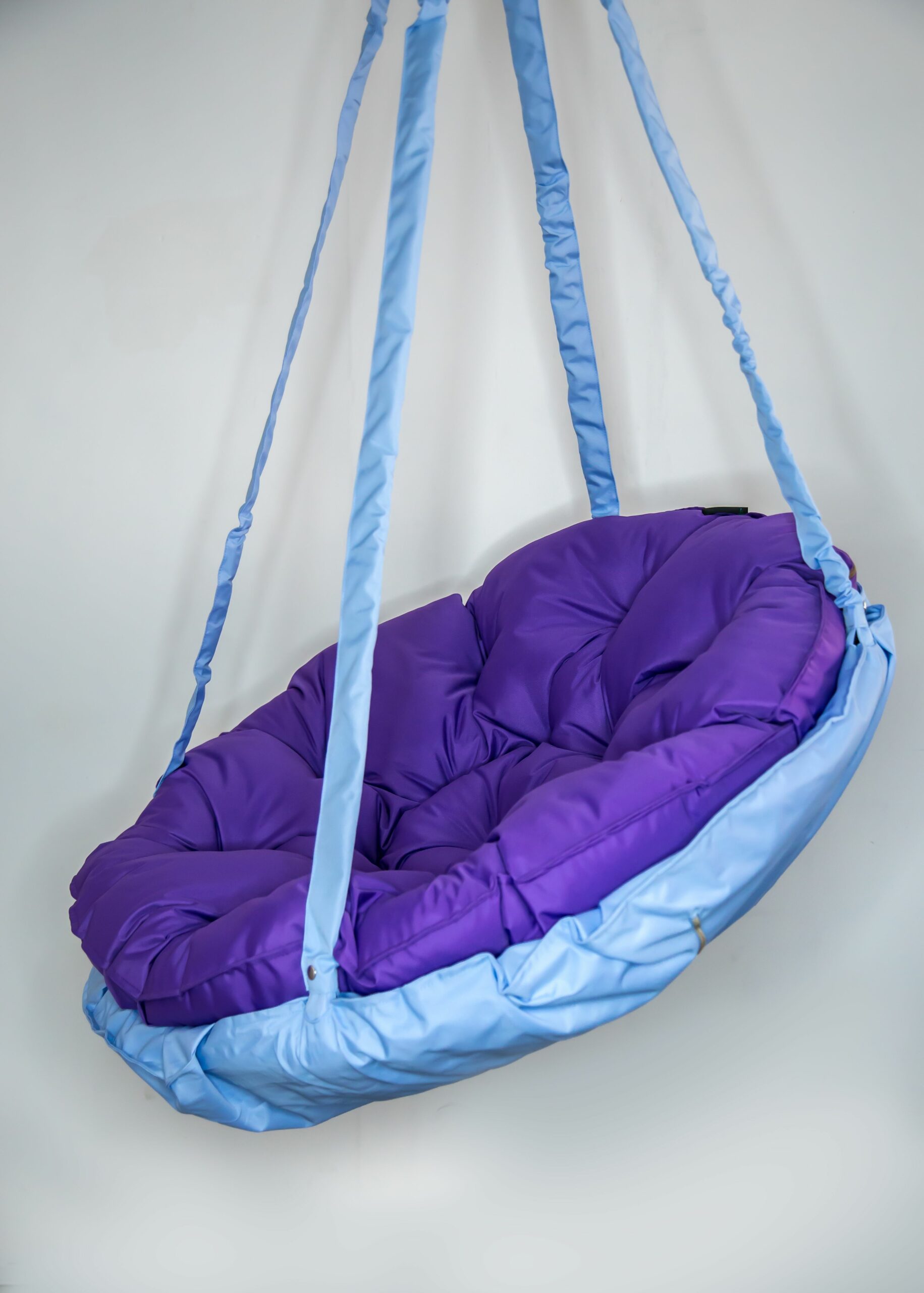 КРЕСЛО-ГАМАК круглое color Violet-Blue