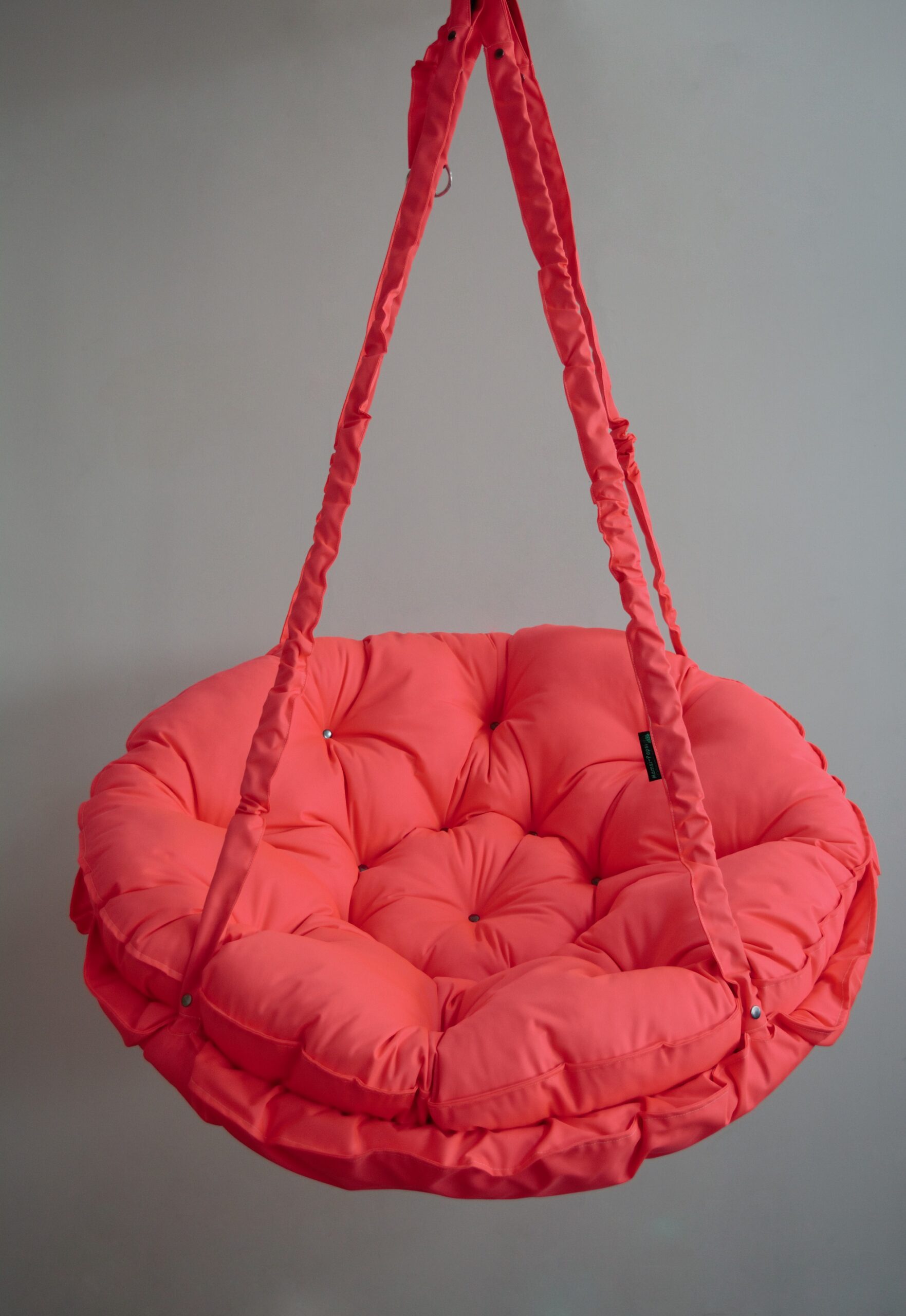 КРЕСЛО-ГАМАК круглое color Neon coral