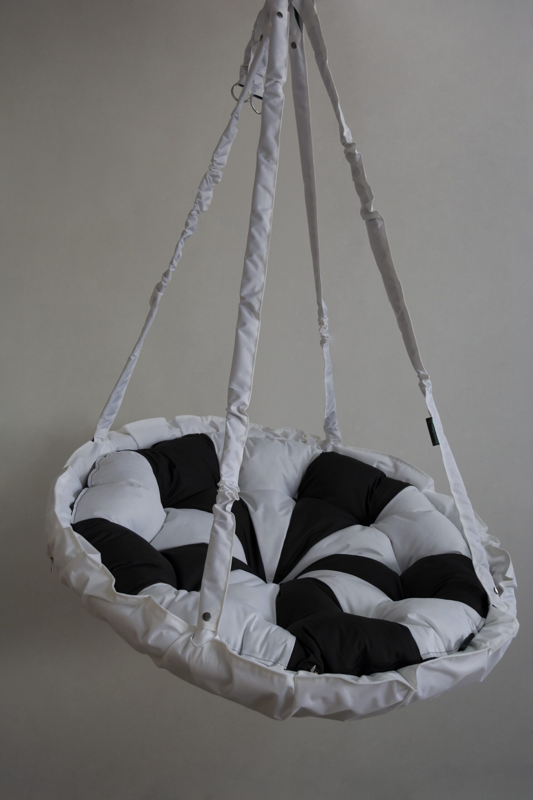 КРЕСЛО-ГАМАК круглое color Combined - White, black