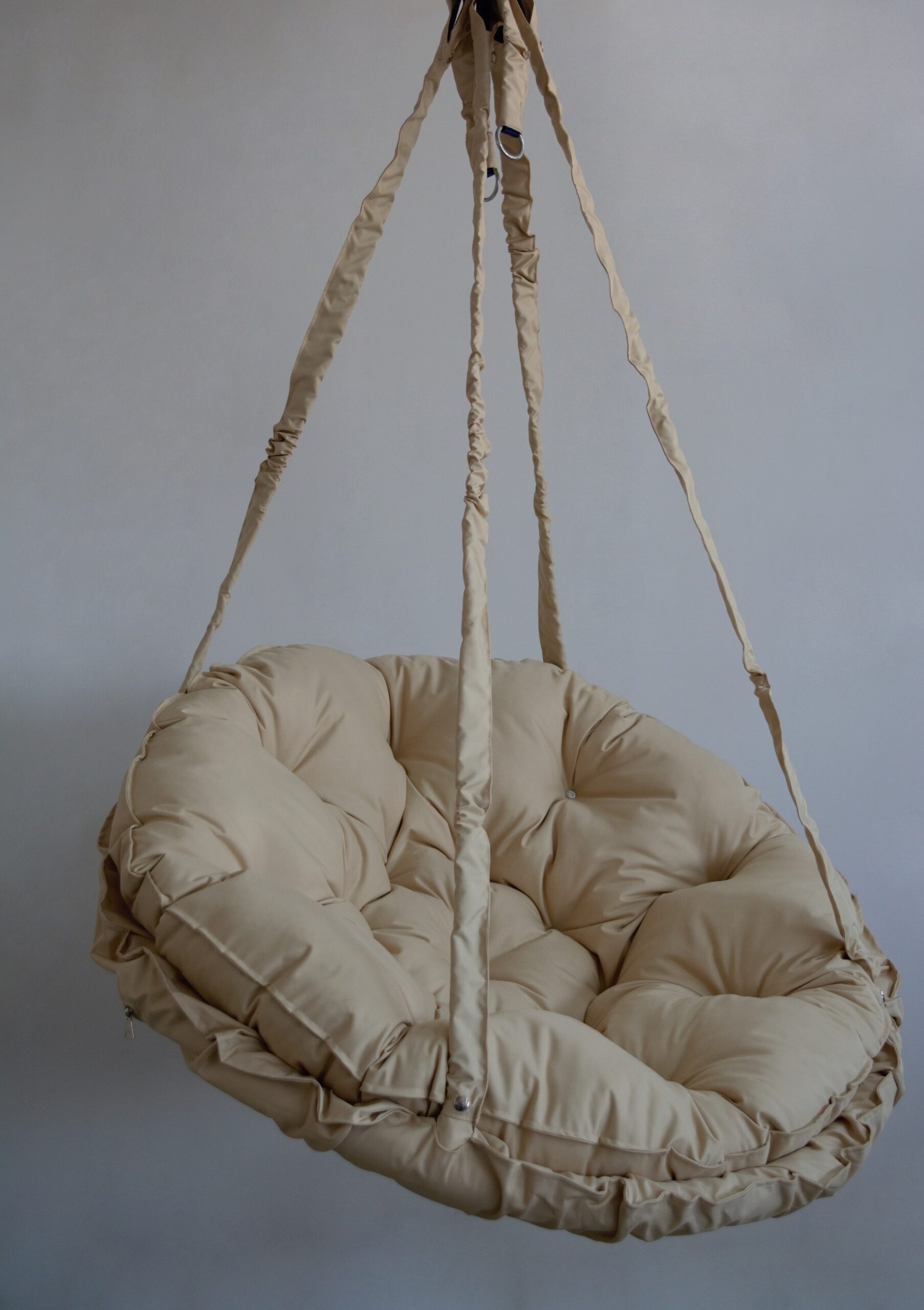 КРЕСЛО-ГАМАК круглое color Light-Beige
