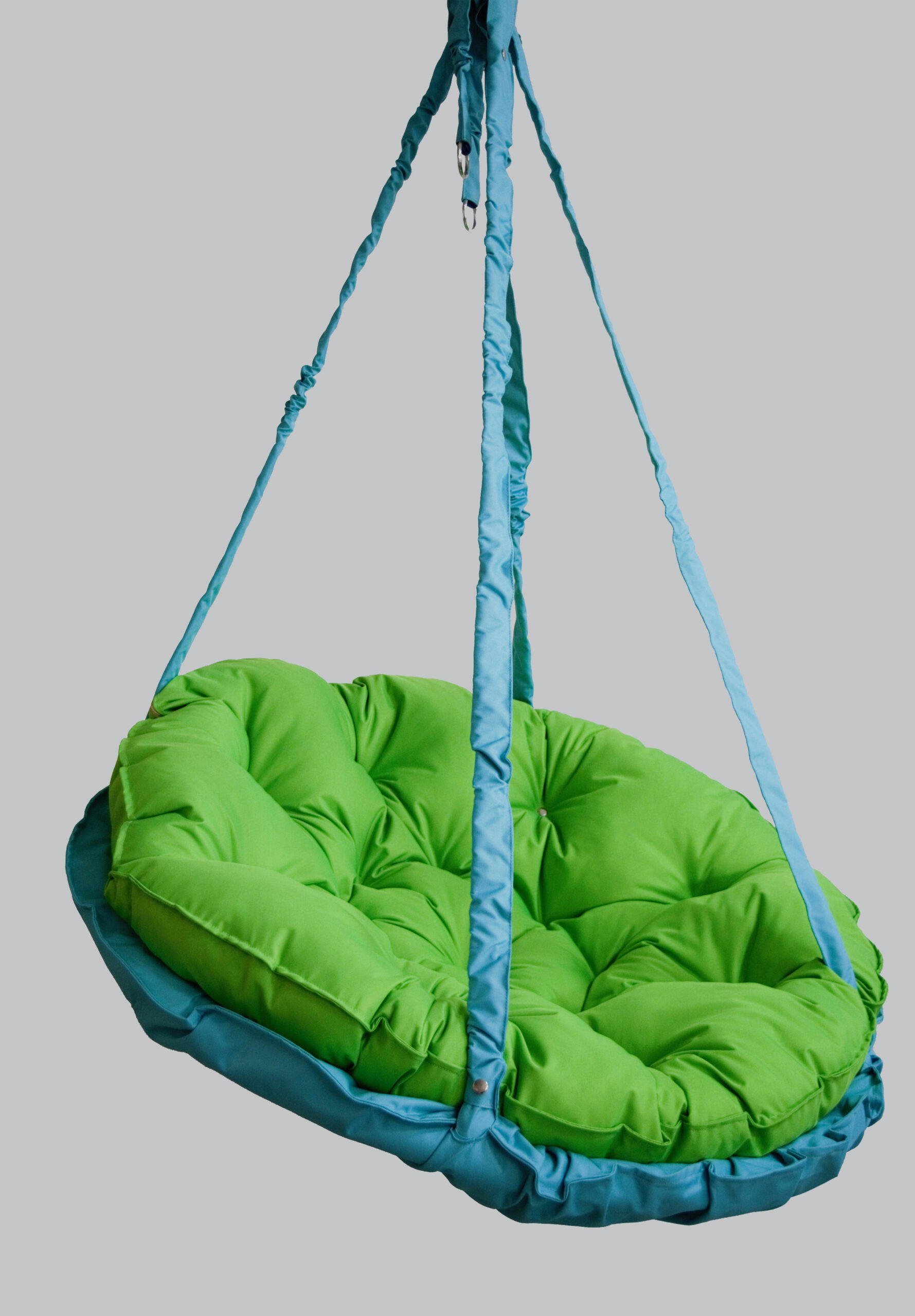 КРЕСЛО-ГАМАК круглое color Light green - Turquoise