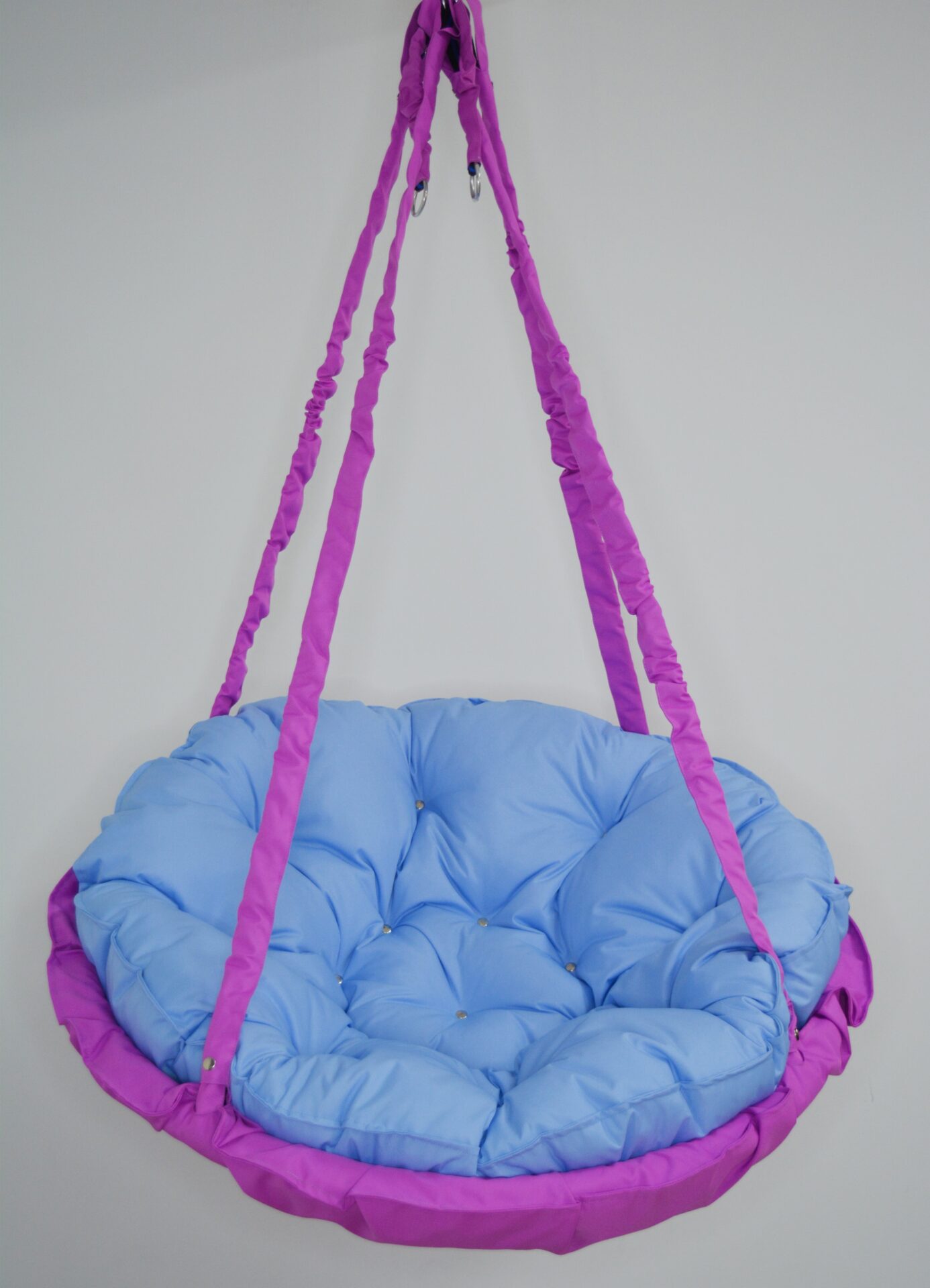 КРЕСЛО-ГАМАК круглое color Fuchsia - Blue
