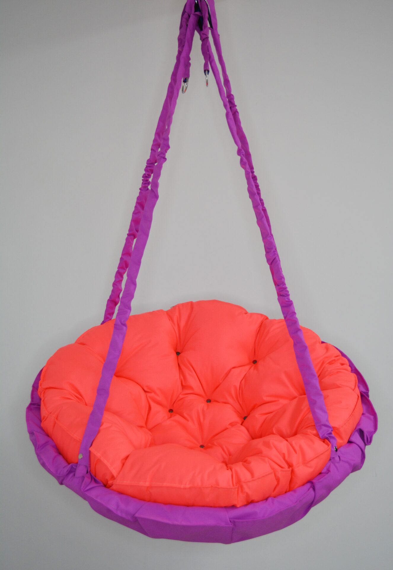 КРЕСЛО-ГАМАК круглое color Fuchsia - Neon coral