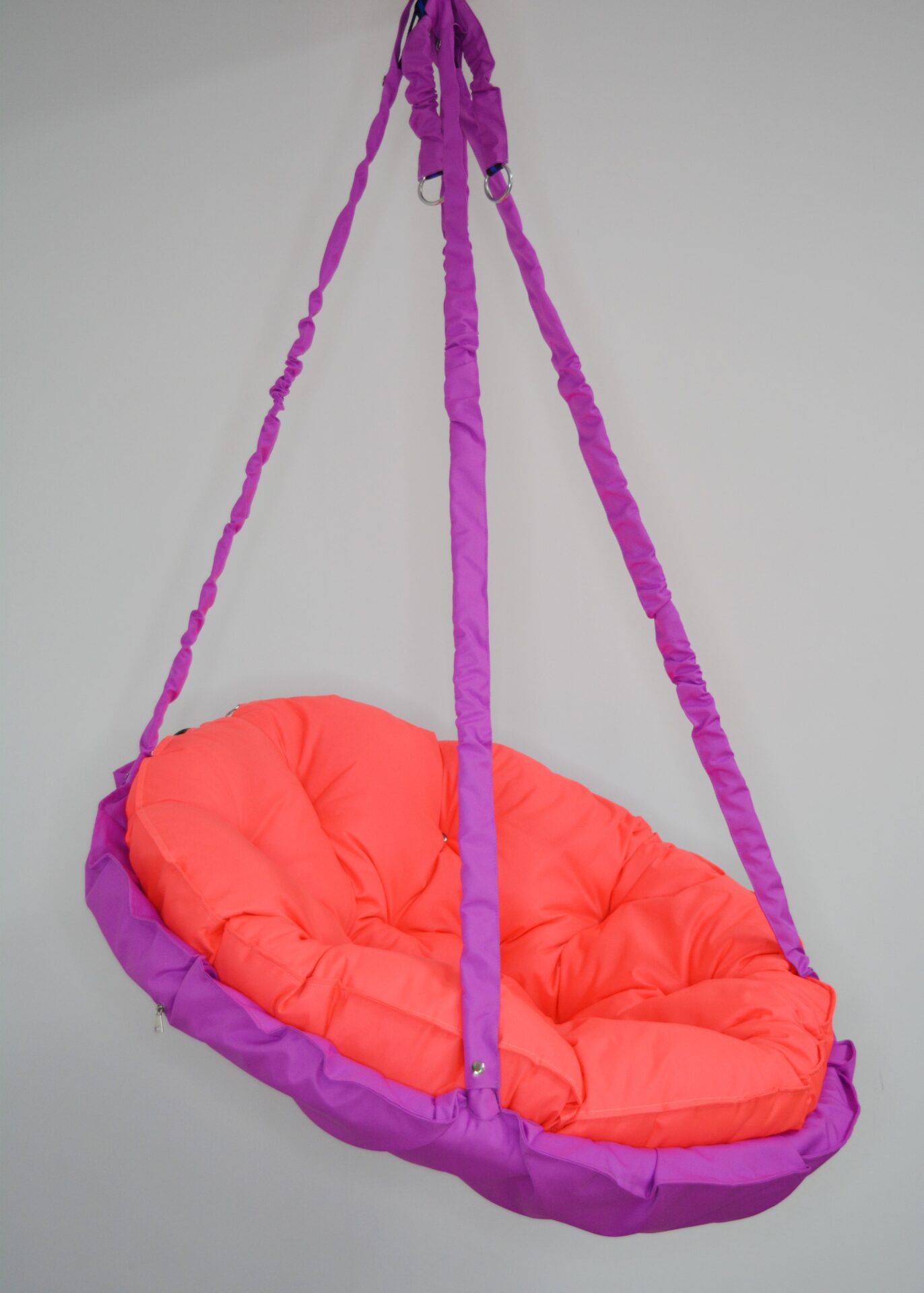 КРЕСЛО-ГАМАК круглое color Fuchsia - Neon coral