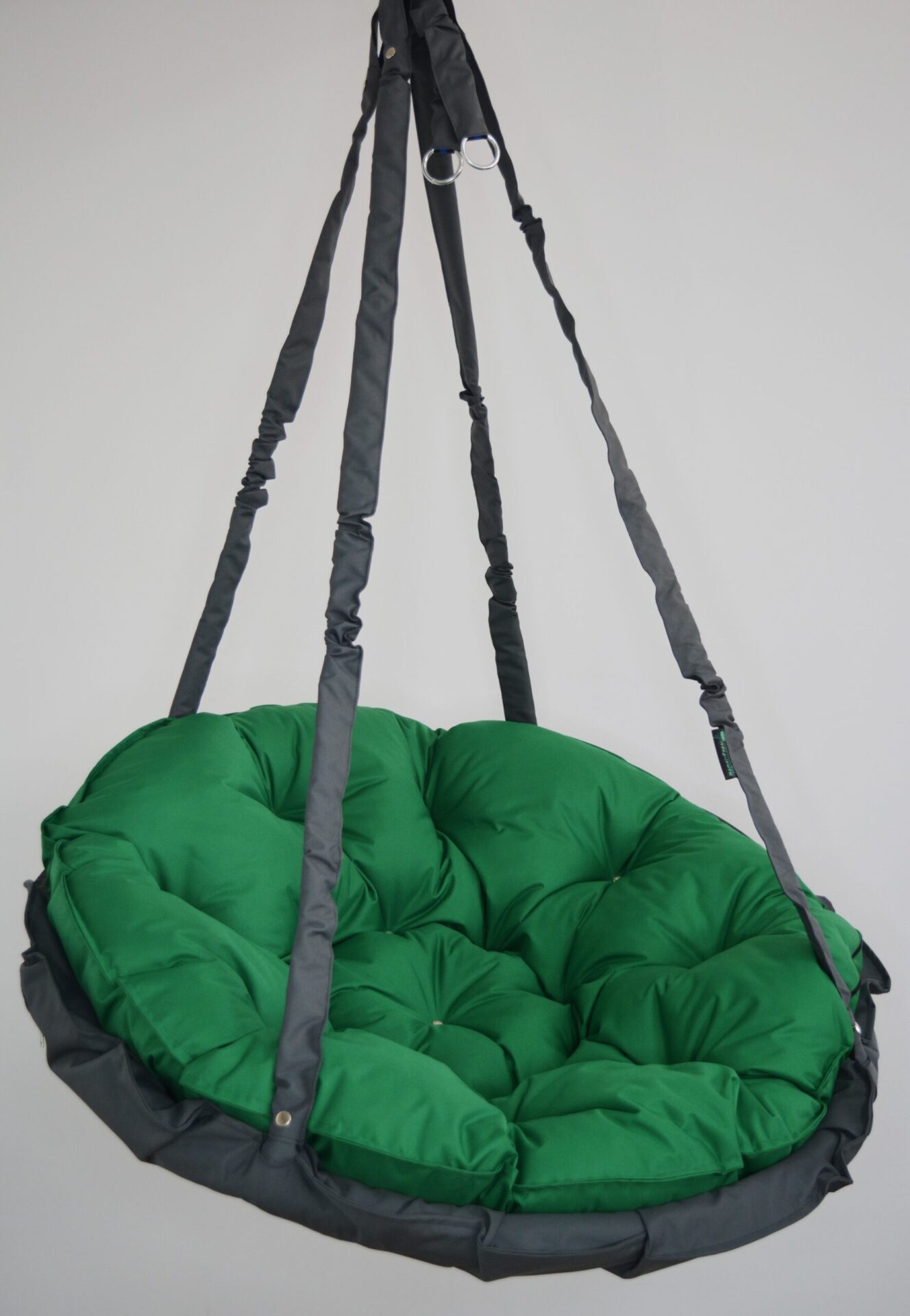 КРЕСЛО-ГАМАК круглое color Graphite - Emerald