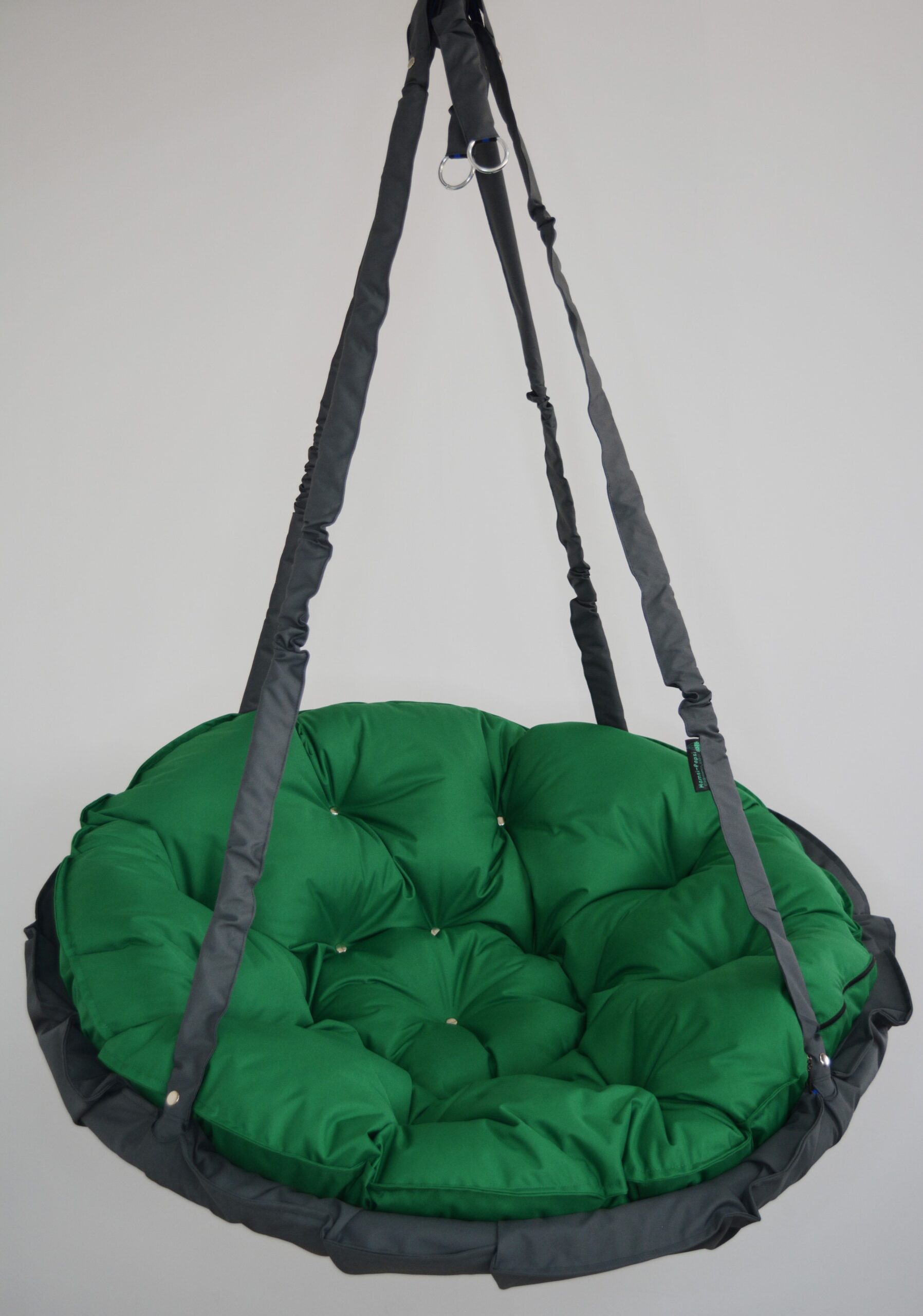 КРЕСЛО-ГАМАК круглое color Graphite - Emerald