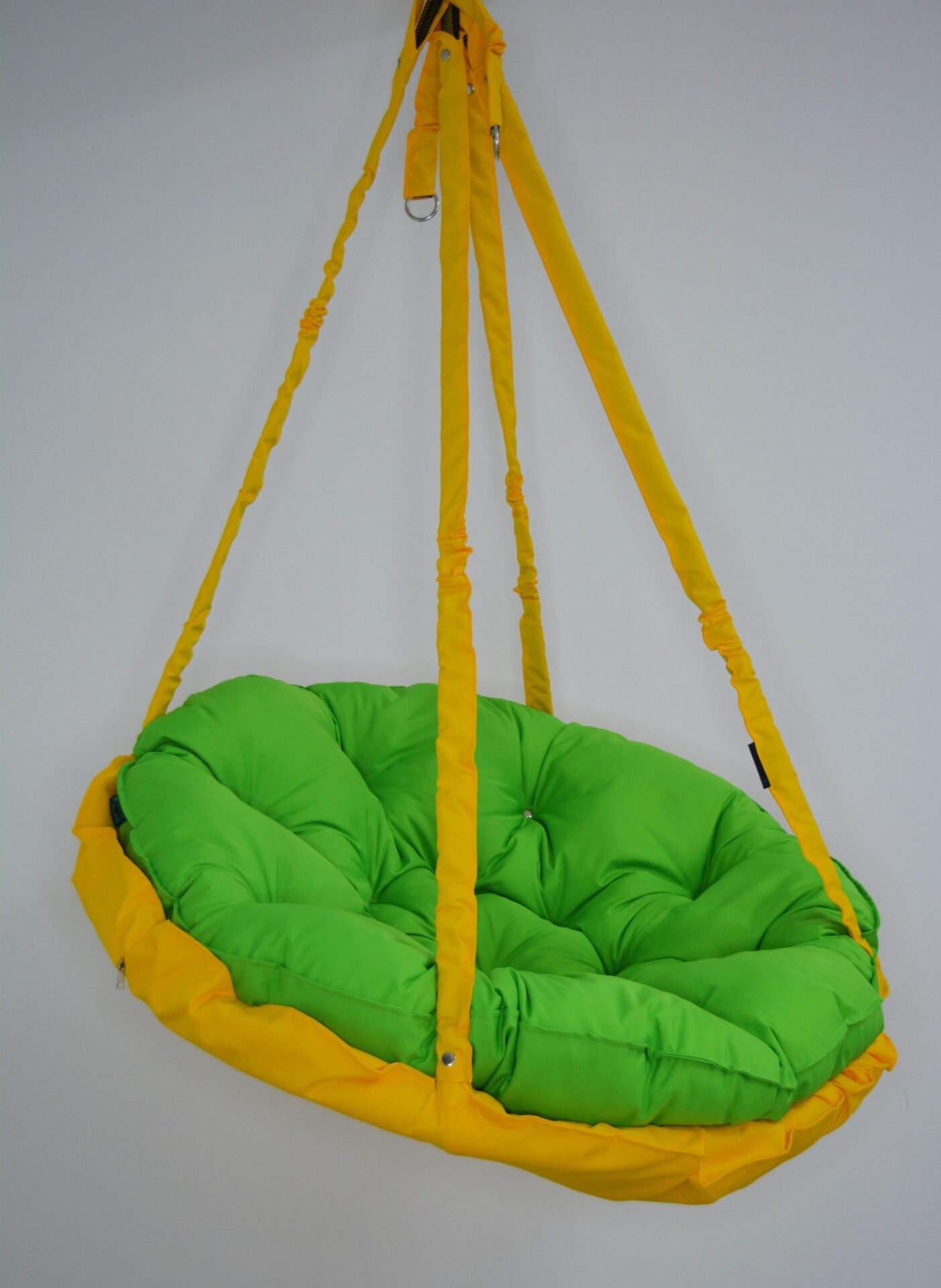 КРЕСЛО-ГАМАК круглое color Yellow - Light green