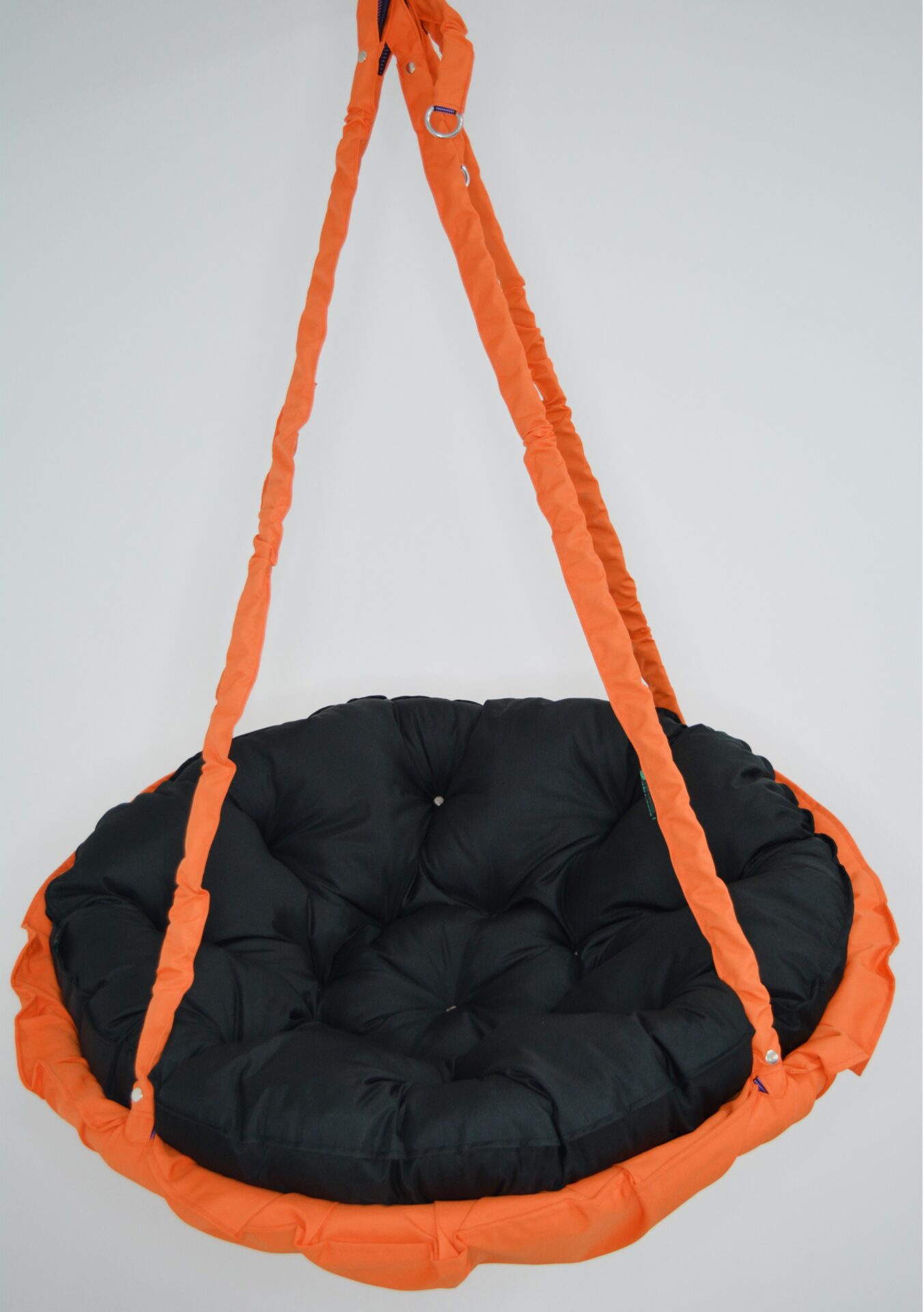 КРЕСЛО-ГАМАК круглое color Orange - Black