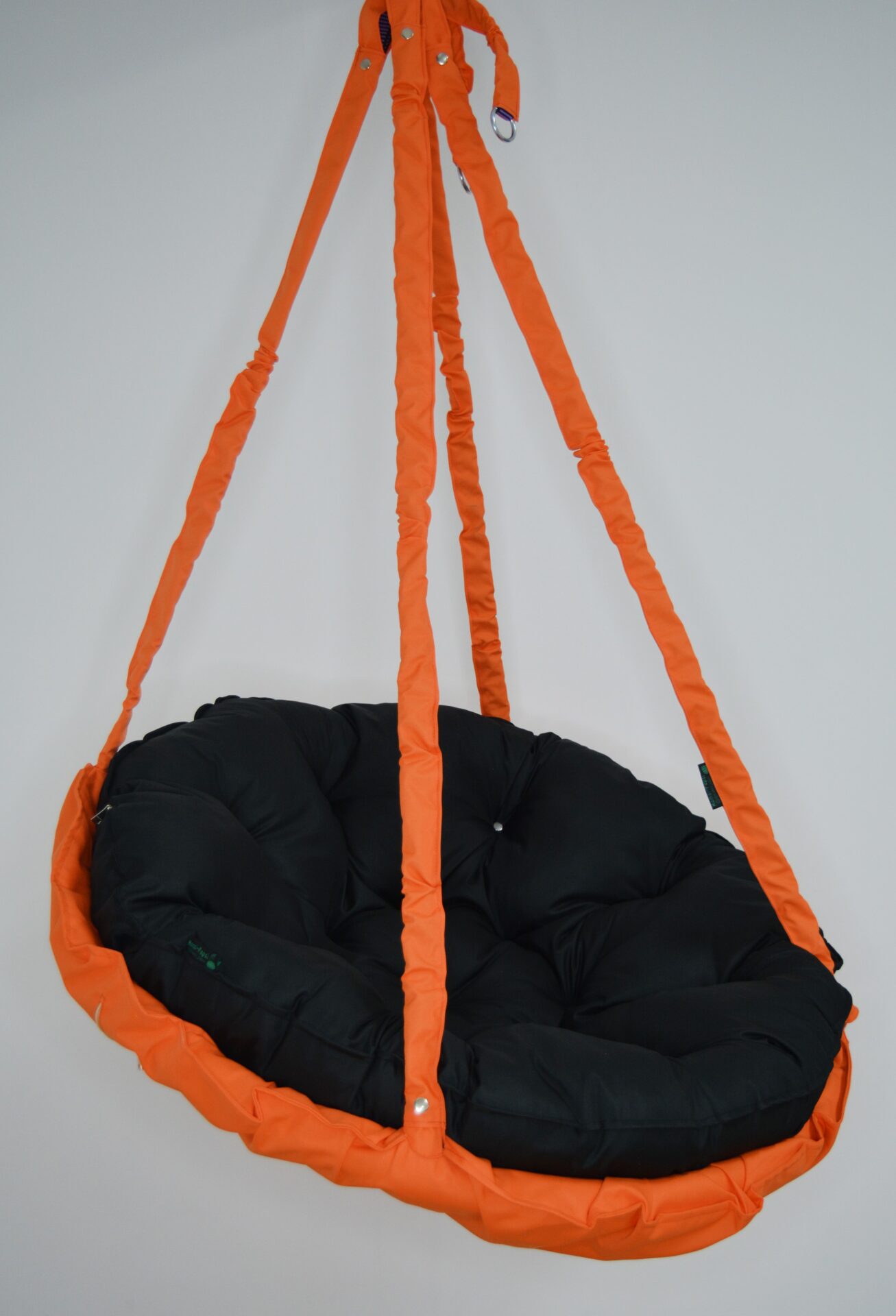 КРЕСЛО-ГАМАК круглое color Orange - Black