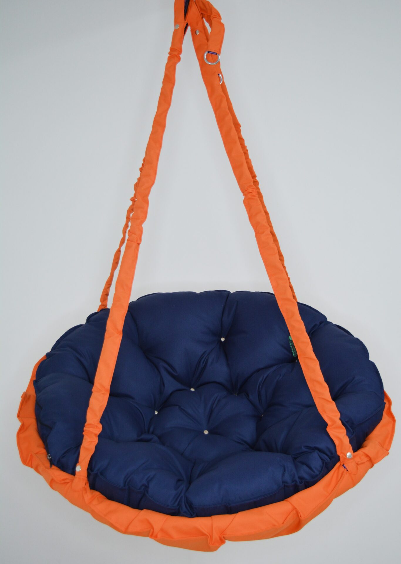 КРЕСЛО-ГАМАК круглое color Orange - Dark blue