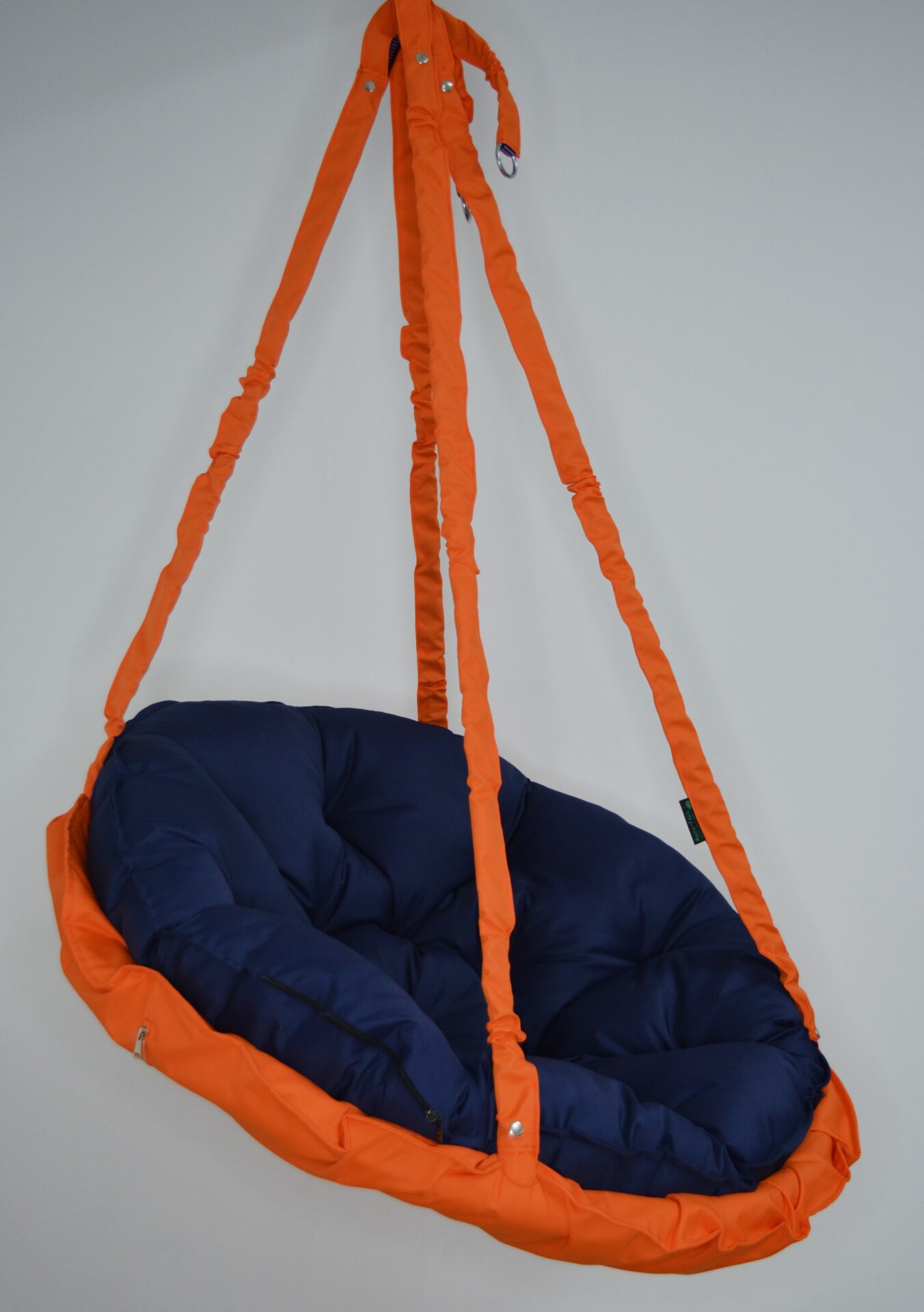 КРЕСЛО-ГАМАК круглое color Orange - Dark blue