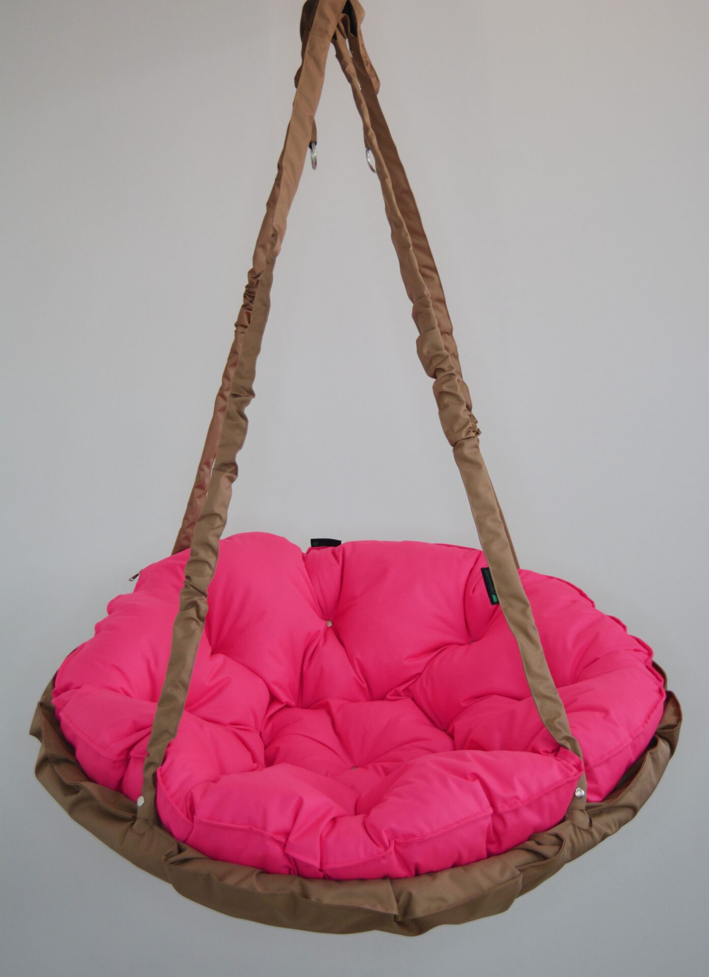 КРЕСЛО-ГАМАК круглое color Beige - Pink