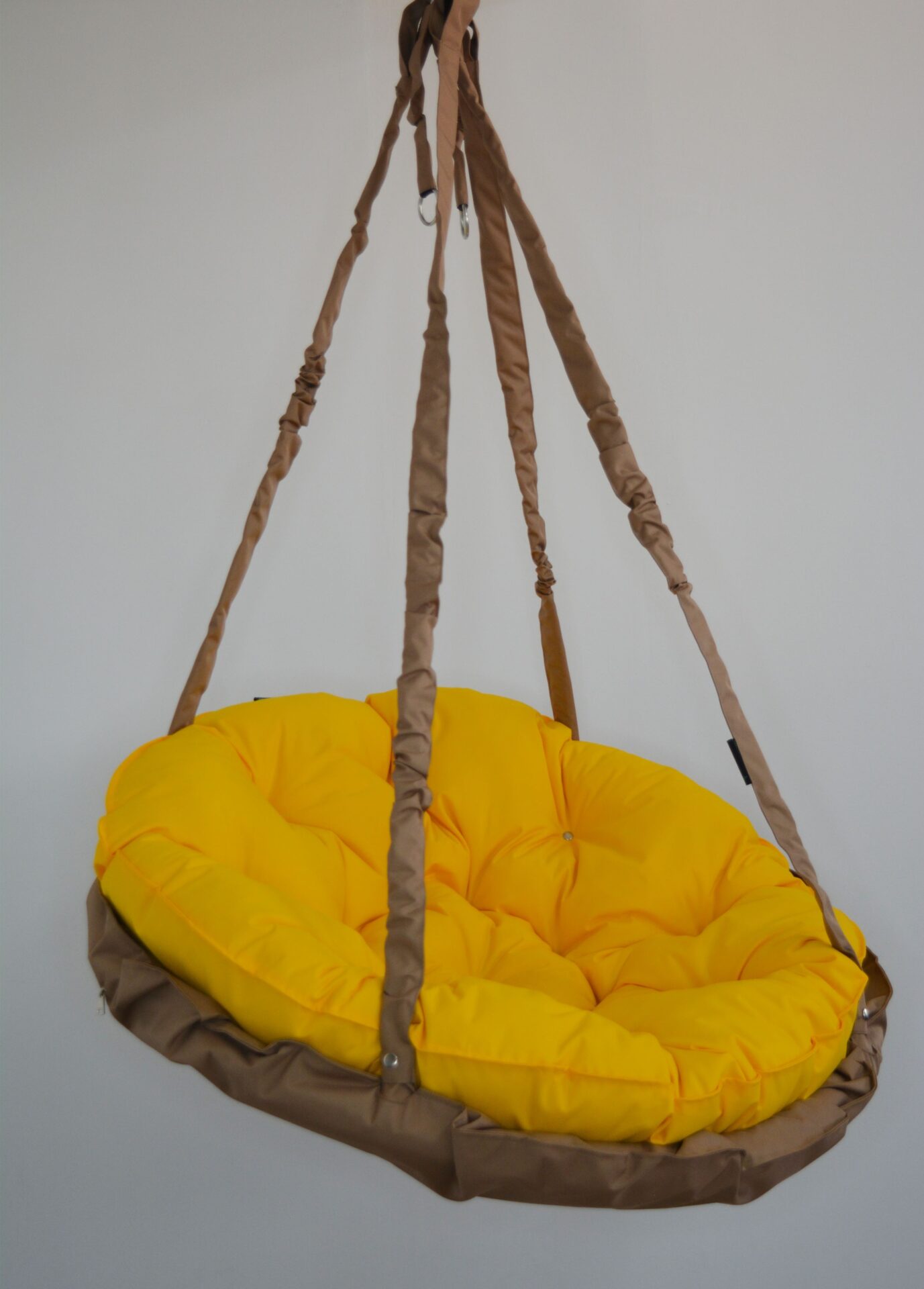 КРЕСЛО-ГАМАК круглое color Beige - Yellow