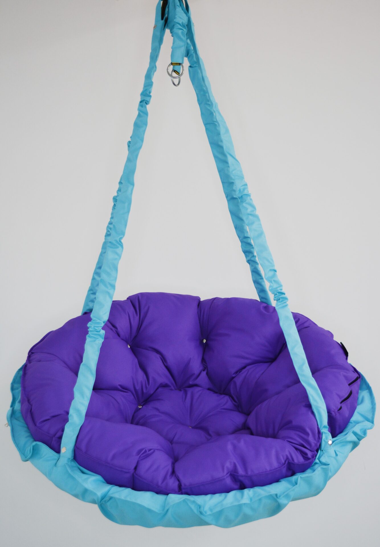 КРЕСЛО-ГАМАК круглое color Turquoise - Violet