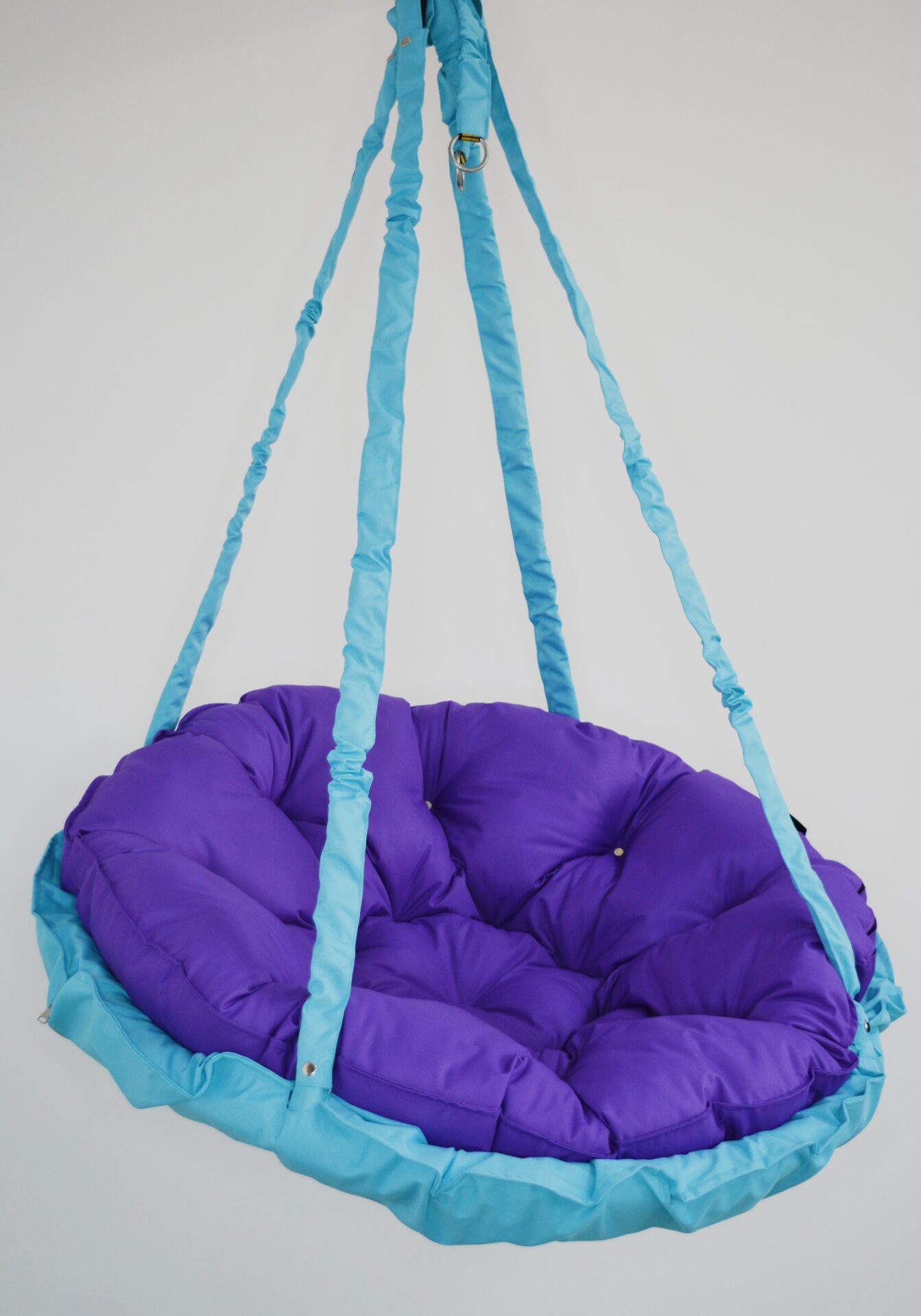 КРЕСЛО-ГАМАК круглое color Turquoise - Violet