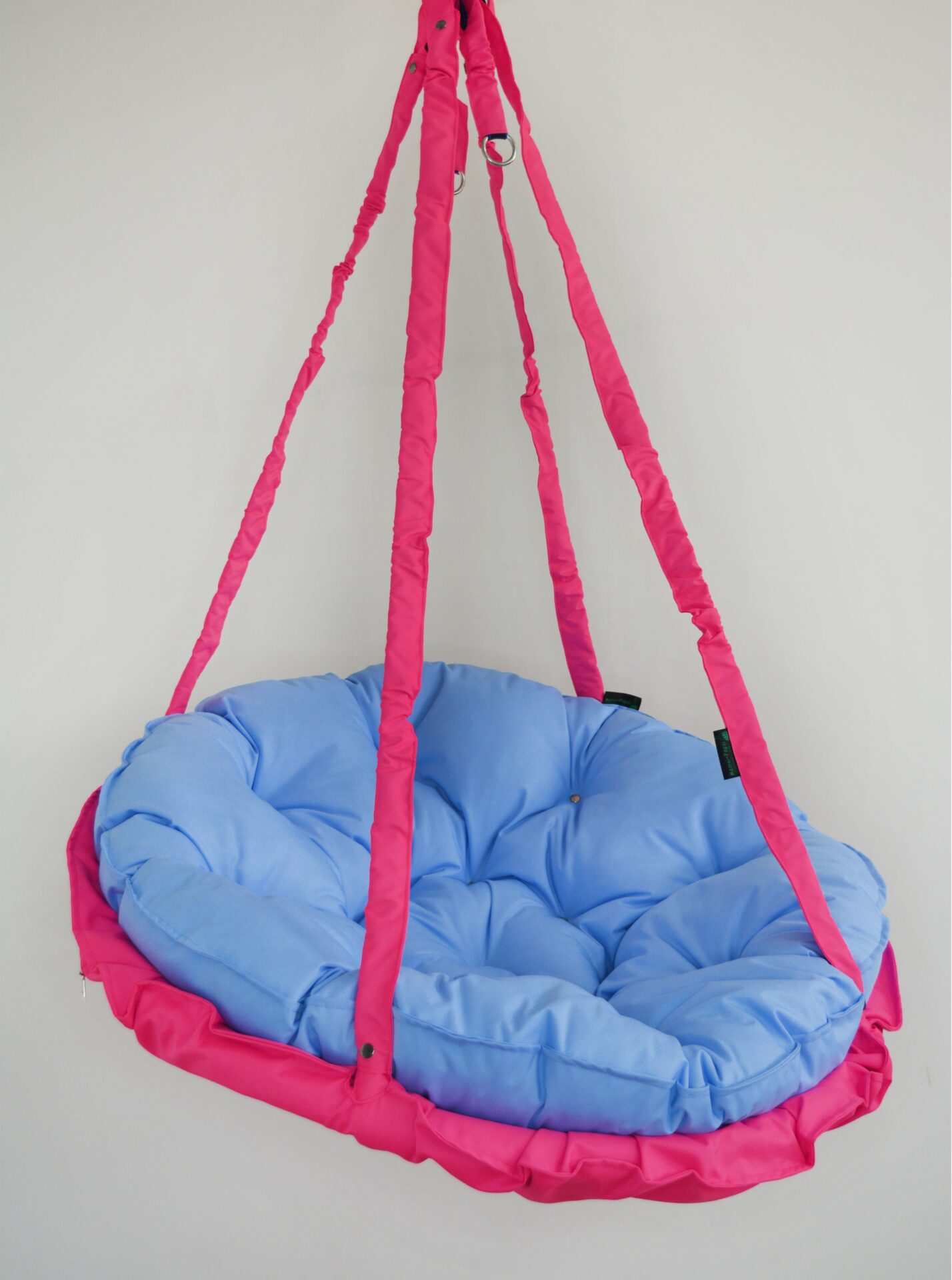 КРЕСЛО-ГАМАК круглое color Pink - Blue