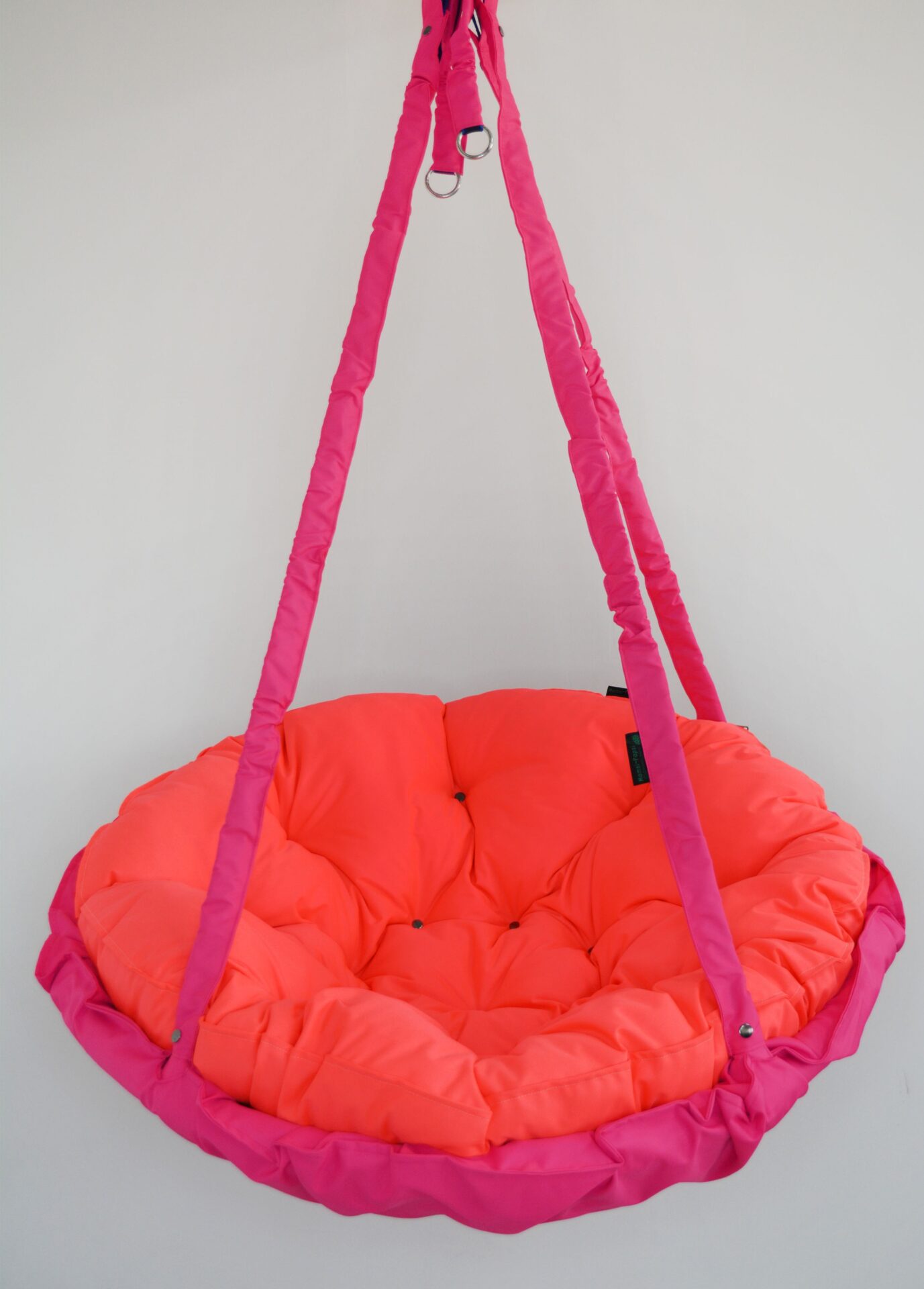 КРЕСЛО-ГАМАК круглое color Pink - Neon coral