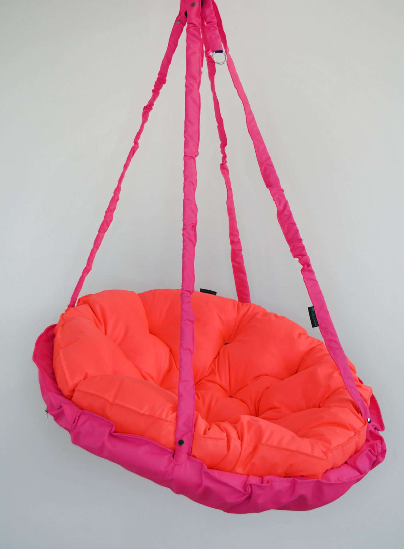 КРЕСЛО-ГАМАК круглое color Pink - Neon coral