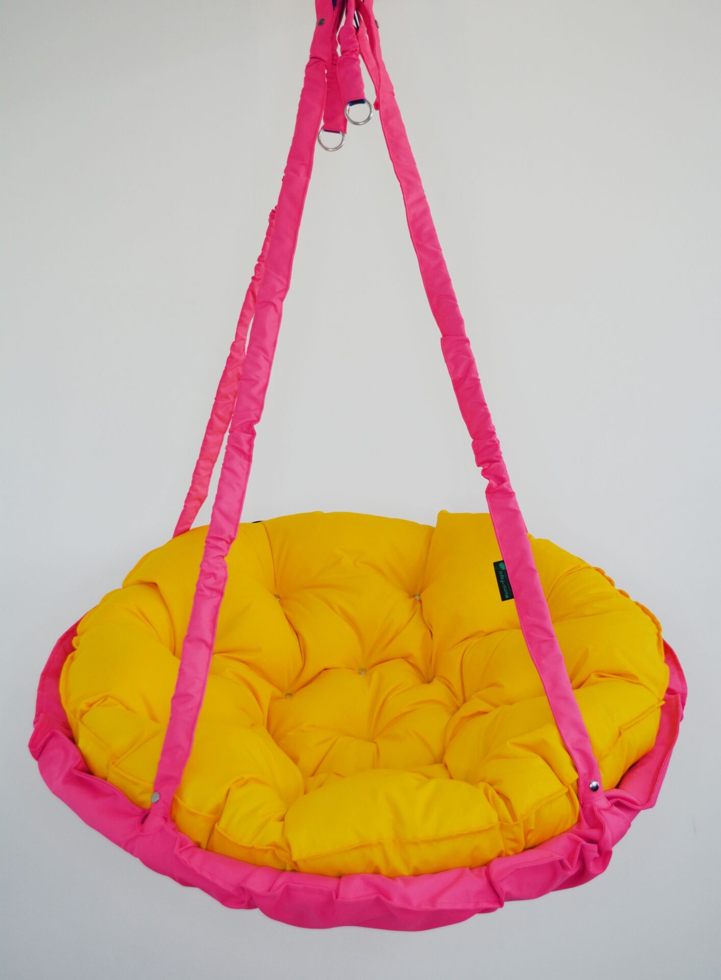 КРЕСЛО-ГАМАК круглое color Pink - Yellow