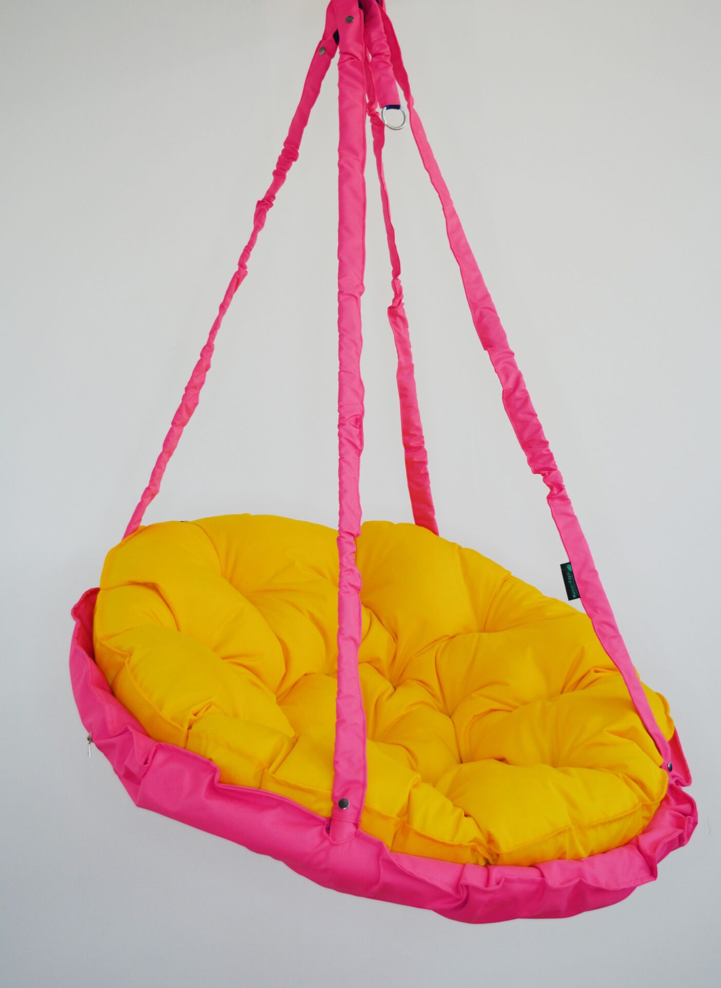 КРЕСЛО-ГАМАК круглое color Pink - Yellow