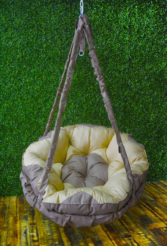 КРЕСЛО-ГАМАК Beige + Light beige