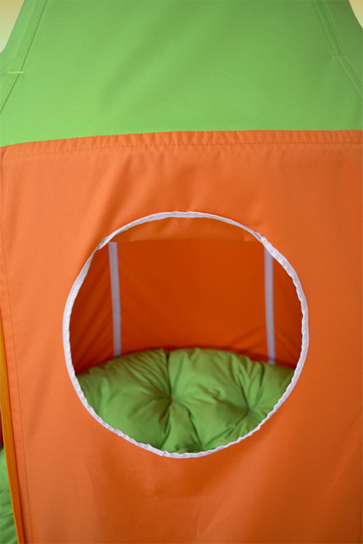 Подвесной домик color Orange+Green — изображение 3