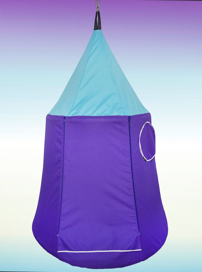 Подвесной домик color Purple+Turquoise — изображение 2