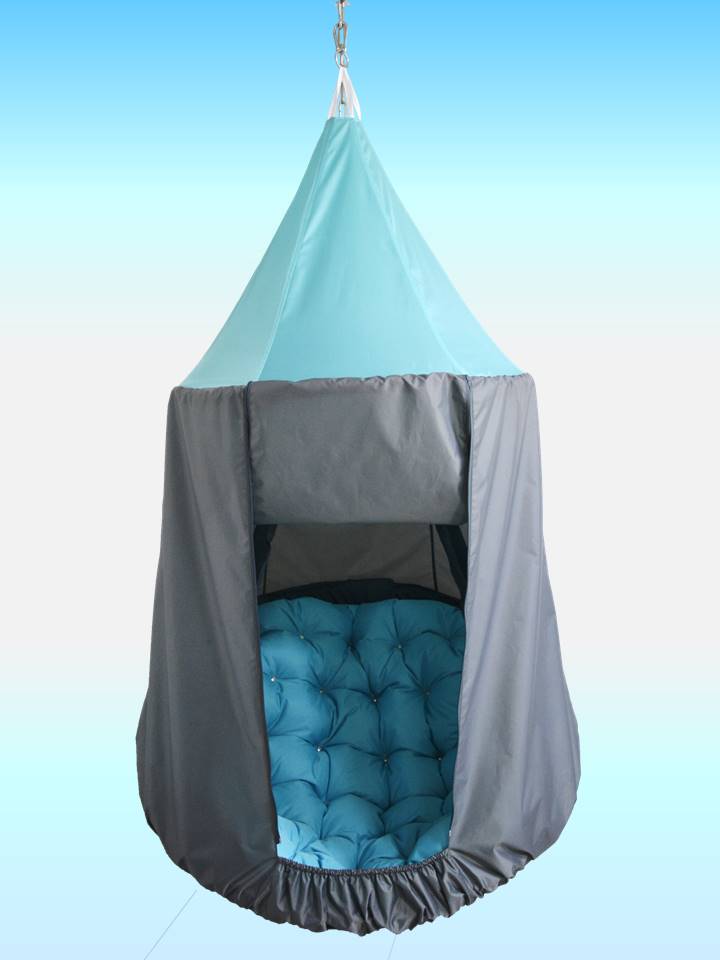 Домик чехол Graphite+Turquoise